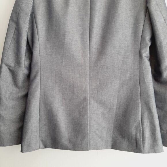 GSUS INDUSTRIES Linen Cotton Blend Blazer Jacket Grey Men's Sz M - Picture 9 of 16